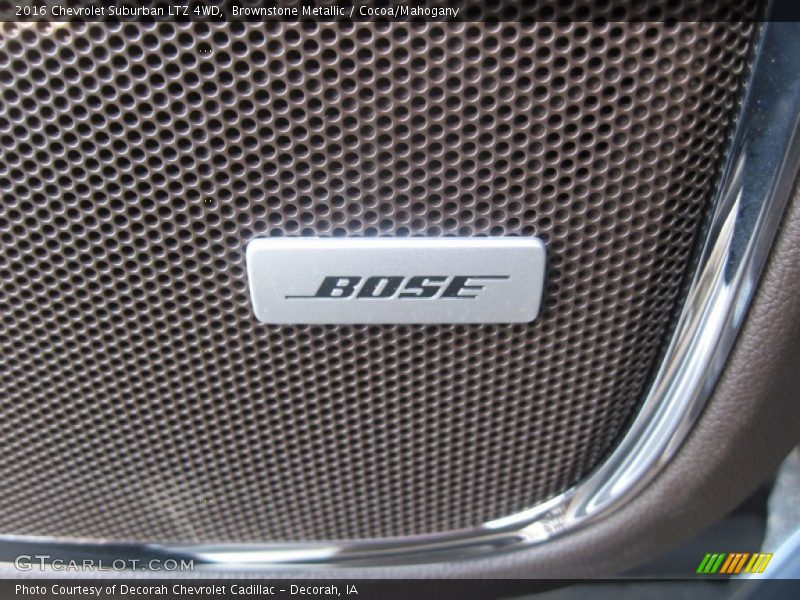 Brownstone Metallic / Cocoa/Mahogany 2016 Chevrolet Suburban LTZ 4WD