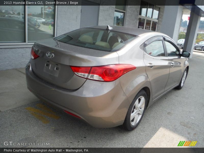 Desert Bronze / Beige 2013 Hyundai Elantra GLS