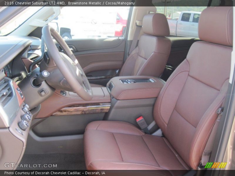  2016 Suburban LTZ 4WD Cocoa/Mahogany Interior