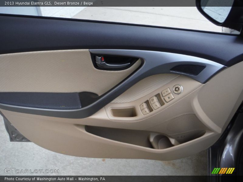 Desert Bronze / Beige 2013 Hyundai Elantra GLS