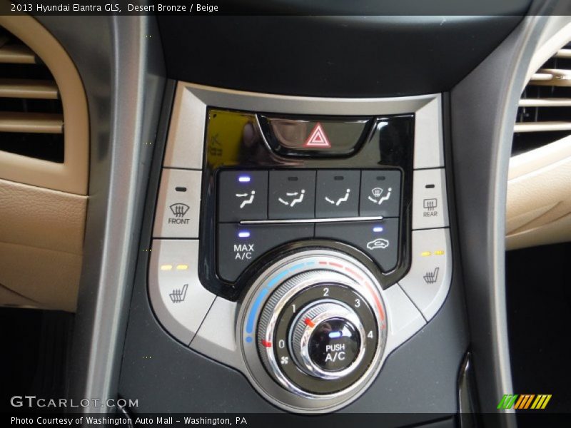 Desert Bronze / Beige 2013 Hyundai Elantra GLS