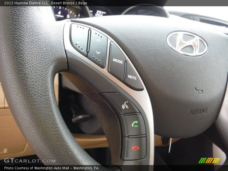 Desert Bronze / Beige 2013 Hyundai Elantra GLS