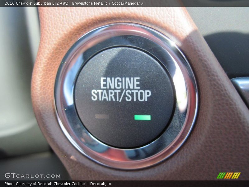 Controls of 2016 Suburban LTZ 4WD