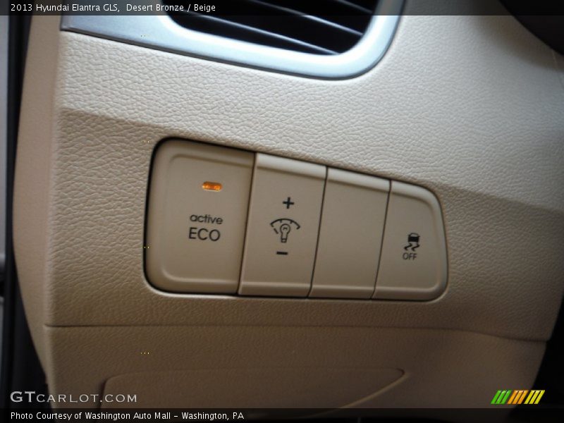 Desert Bronze / Beige 2013 Hyundai Elantra GLS