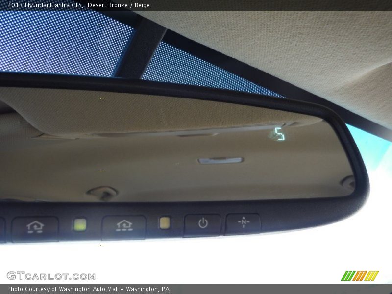 Desert Bronze / Beige 2013 Hyundai Elantra GLS