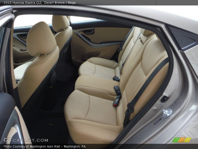 Desert Bronze / Beige 2013 Hyundai Elantra GLS