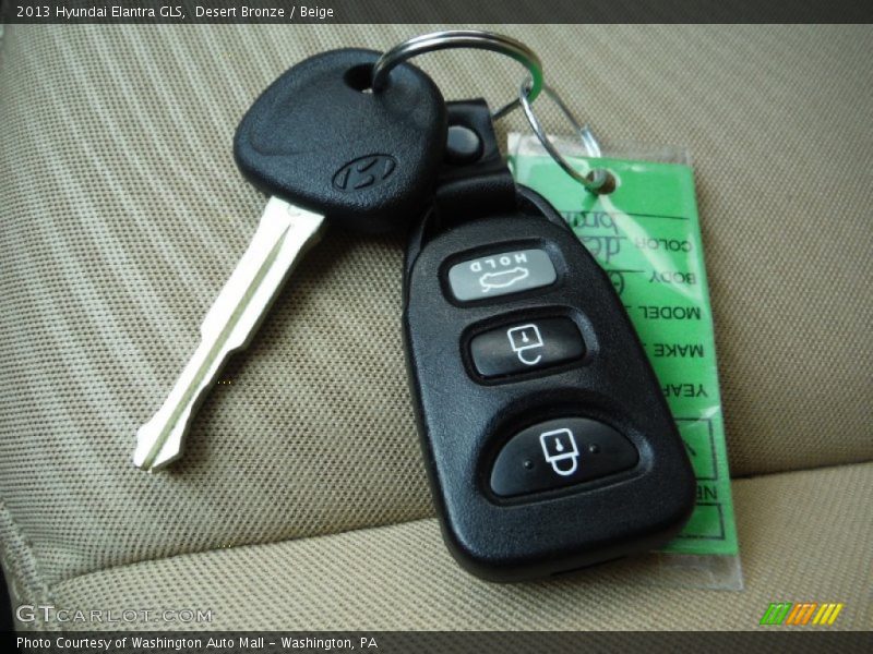 Desert Bronze / Beige 2013 Hyundai Elantra GLS