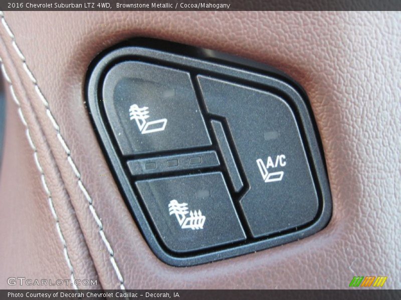 Brownstone Metallic / Cocoa/Mahogany 2016 Chevrolet Suburban LTZ 4WD