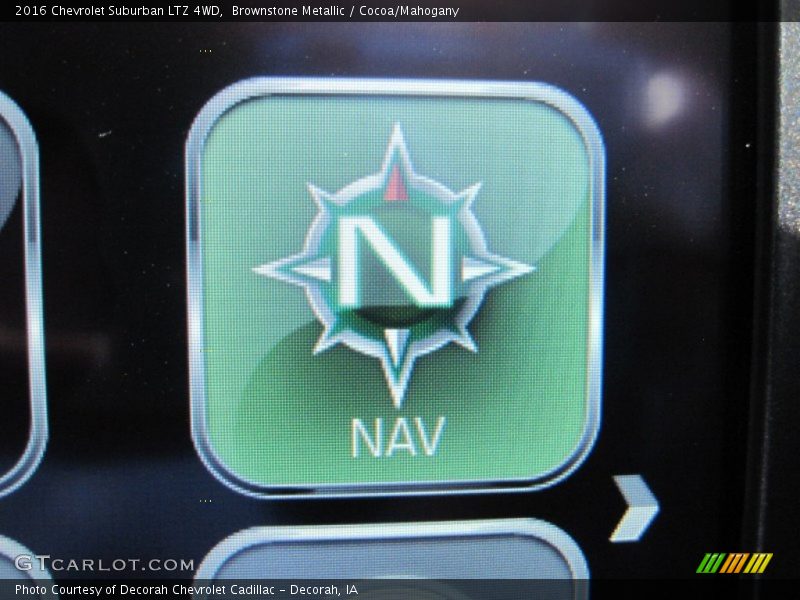 Brownstone Metallic / Cocoa/Mahogany 2016 Chevrolet Suburban LTZ 4WD