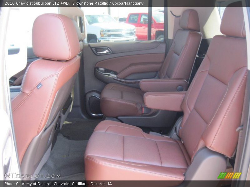 Rear Seat of 2016 Suburban LTZ 4WD