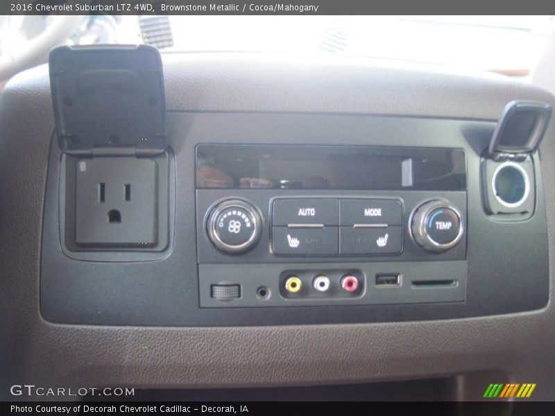 Brownstone Metallic / Cocoa/Mahogany 2016 Chevrolet Suburban LTZ 4WD