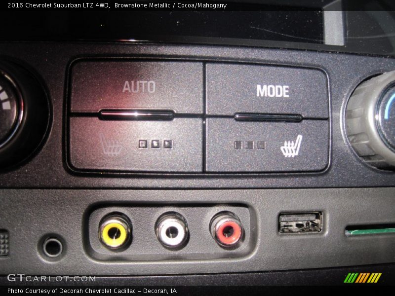 Brownstone Metallic / Cocoa/Mahogany 2016 Chevrolet Suburban LTZ 4WD