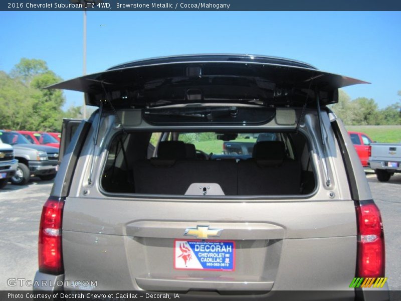 Brownstone Metallic / Cocoa/Mahogany 2016 Chevrolet Suburban LTZ 4WD