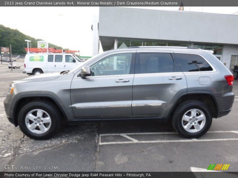 Mineral Gray Metallic / Dark Graystone/Medium Graystone 2013 Jeep Grand Cherokee Laredo 4x4