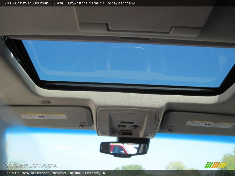 Brownstone Metallic / Cocoa/Mahogany 2016 Chevrolet Suburban LTZ 4WD