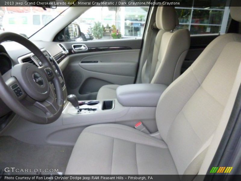Mineral Gray Metallic / Dark Graystone/Medium Graystone 2013 Jeep Grand Cherokee Laredo 4x4