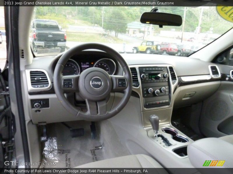 Mineral Gray Metallic / Dark Graystone/Medium Graystone 2013 Jeep Grand Cherokee Laredo 4x4