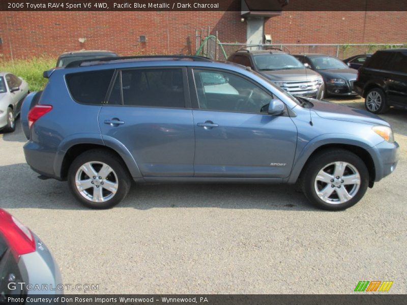 Pacific Blue Metallic / Dark Charcoal 2006 Toyota RAV4 Sport V6 4WD
