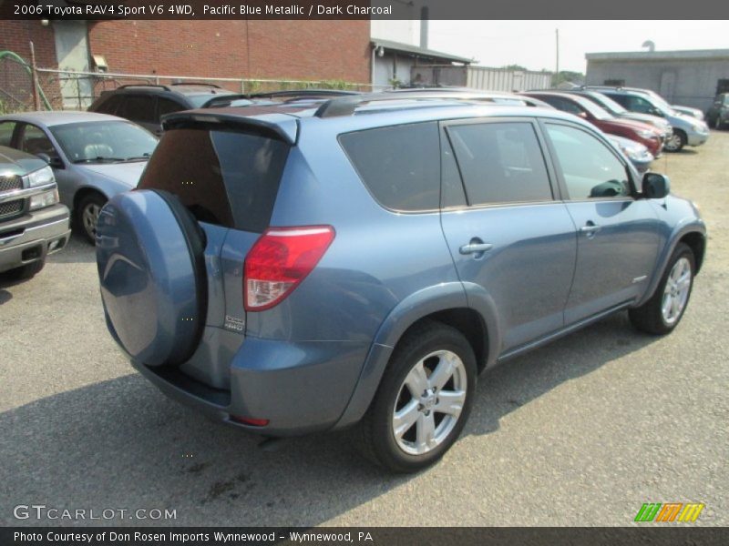 Pacific Blue Metallic / Dark Charcoal 2006 Toyota RAV4 Sport V6 4WD