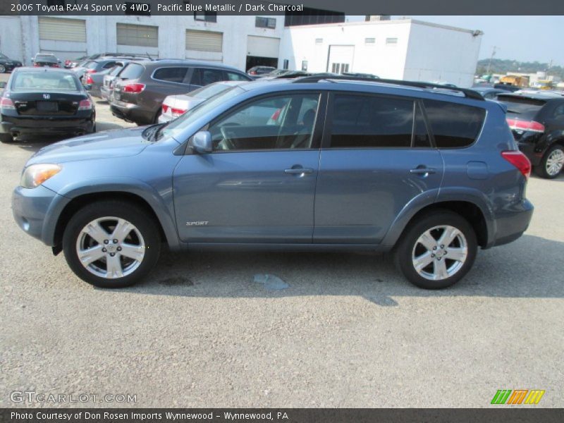 Pacific Blue Metallic / Dark Charcoal 2006 Toyota RAV4 Sport V6 4WD