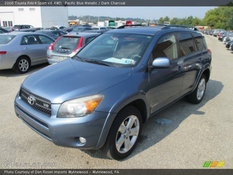 Pacific Blue Metallic / Dark Charcoal 2006 Toyota RAV4 Sport V6 4WD