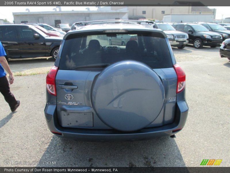 Pacific Blue Metallic / Dark Charcoal 2006 Toyota RAV4 Sport V6 4WD