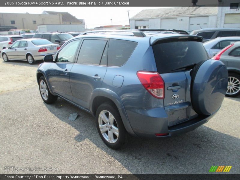 Pacific Blue Metallic / Dark Charcoal 2006 Toyota RAV4 Sport V6 4WD