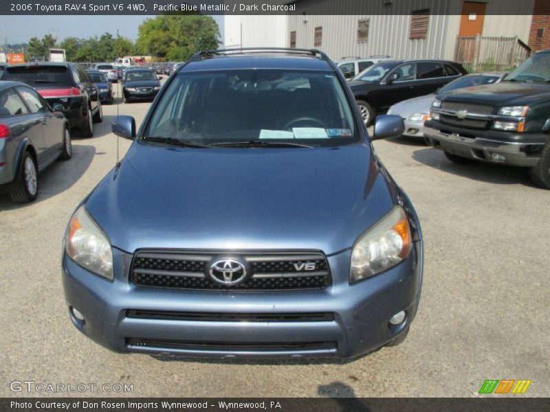 Pacific Blue Metallic / Dark Charcoal 2006 Toyota RAV4 Sport V6 4WD