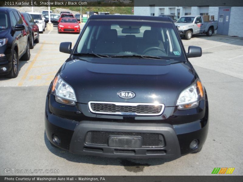 Shadow Black / Black Cloth 2011 Kia Soul 1.6