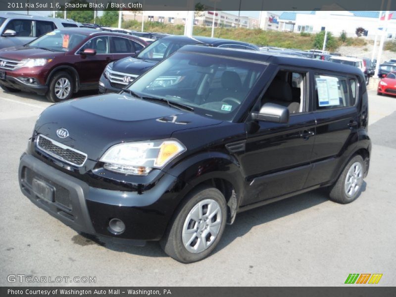 Shadow Black / Black Cloth 2011 Kia Soul 1.6