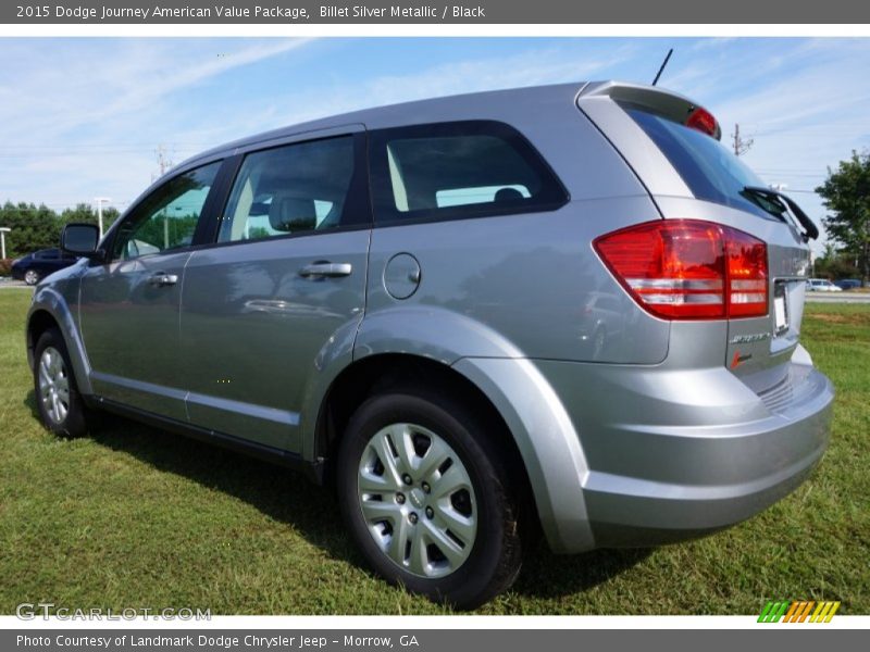 Billet Silver Metallic / Black 2015 Dodge Journey American Value Package