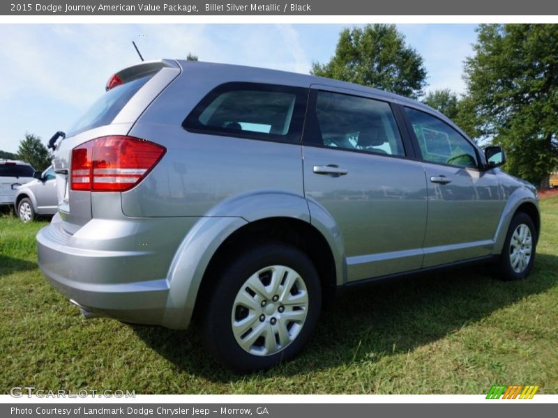 Billet Silver Metallic / Black 2015 Dodge Journey American Value Package