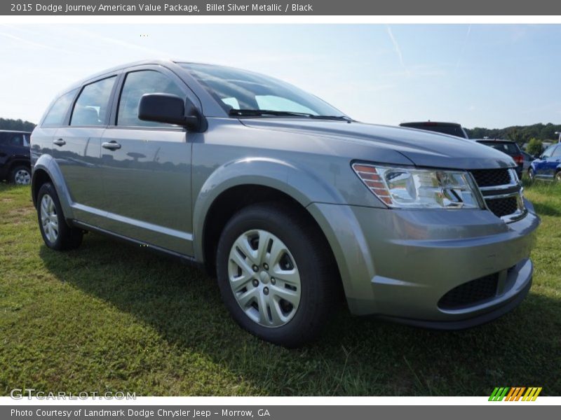 Billet Silver Metallic / Black 2015 Dodge Journey American Value Package