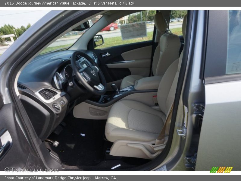Billet Silver Metallic / Black 2015 Dodge Journey American Value Package