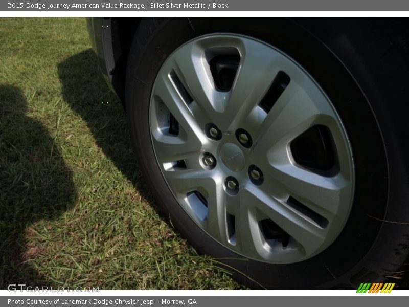 Billet Silver Metallic / Black 2015 Dodge Journey American Value Package
