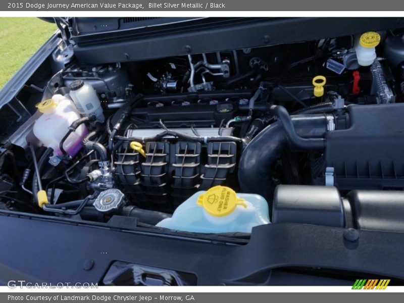 Billet Silver Metallic / Black 2015 Dodge Journey American Value Package