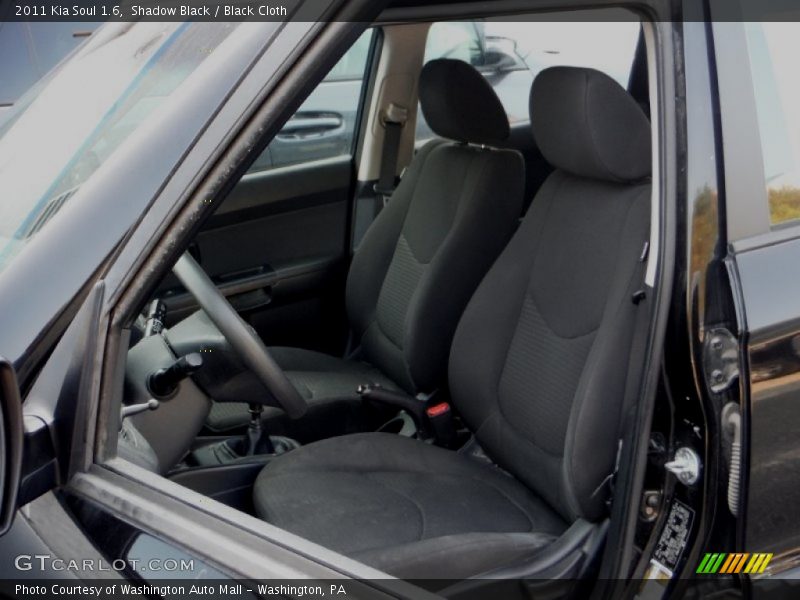 Shadow Black / Black Cloth 2011 Kia Soul 1.6