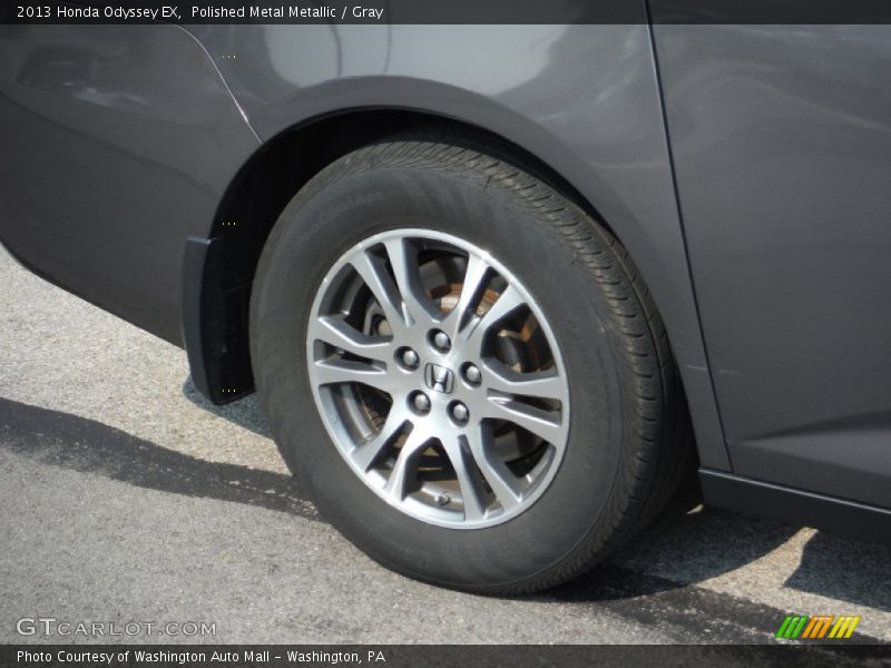 Polished Metal Metallic / Gray 2013 Honda Odyssey EX