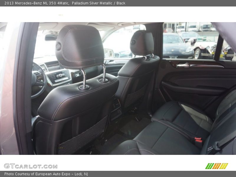 Palladium Silver Metallic / Black 2013 Mercedes-Benz ML 350 4Matic