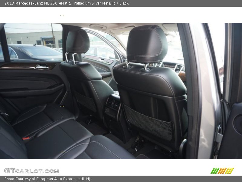 Palladium Silver Metallic / Black 2013 Mercedes-Benz ML 350 4Matic
