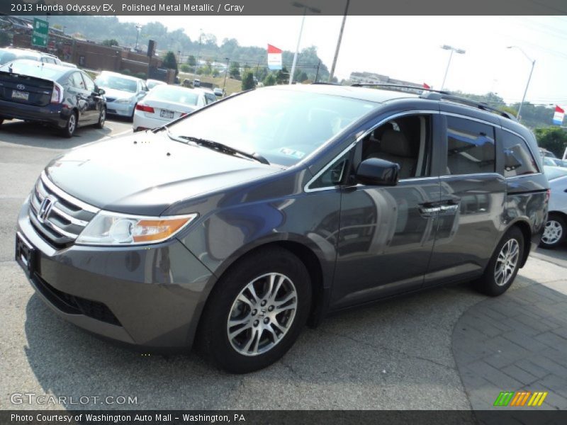 Polished Metal Metallic / Gray 2013 Honda Odyssey EX