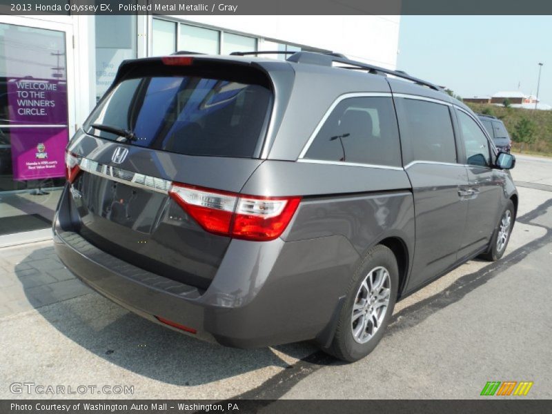 Polished Metal Metallic / Gray 2013 Honda Odyssey EX