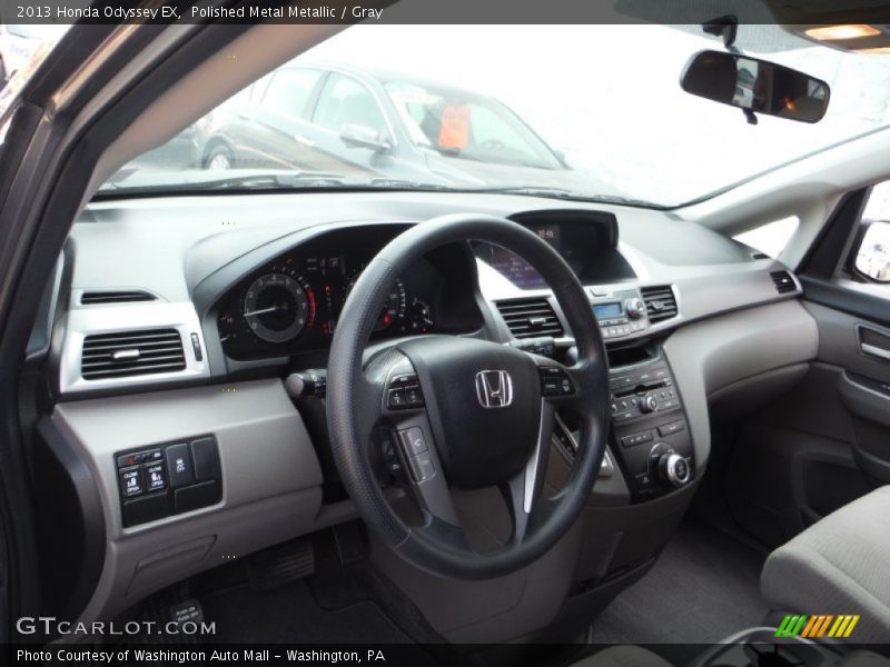 Polished Metal Metallic / Gray 2013 Honda Odyssey EX