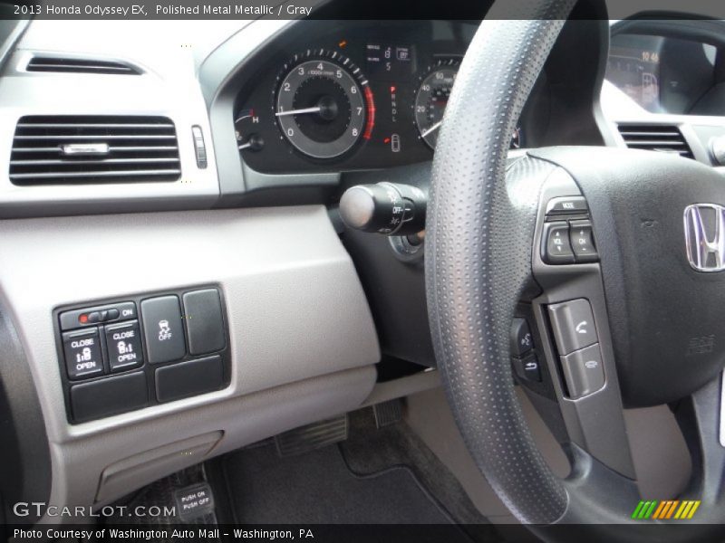 Polished Metal Metallic / Gray 2013 Honda Odyssey EX