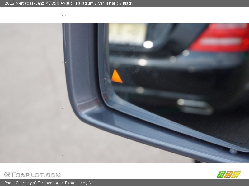 Palladium Silver Metallic / Black 2013 Mercedes-Benz ML 350 4Matic