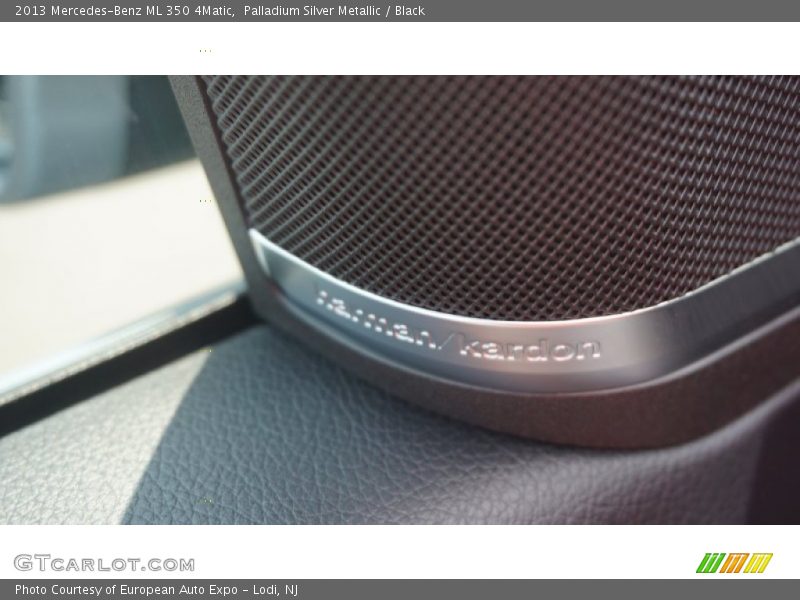 Palladium Silver Metallic / Black 2013 Mercedes-Benz ML 350 4Matic