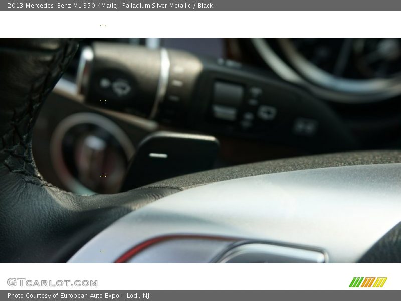 Palladium Silver Metallic / Black 2013 Mercedes-Benz ML 350 4Matic