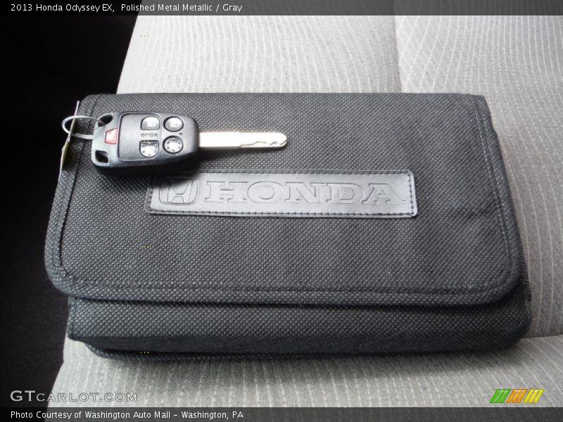 Polished Metal Metallic / Gray 2013 Honda Odyssey EX
