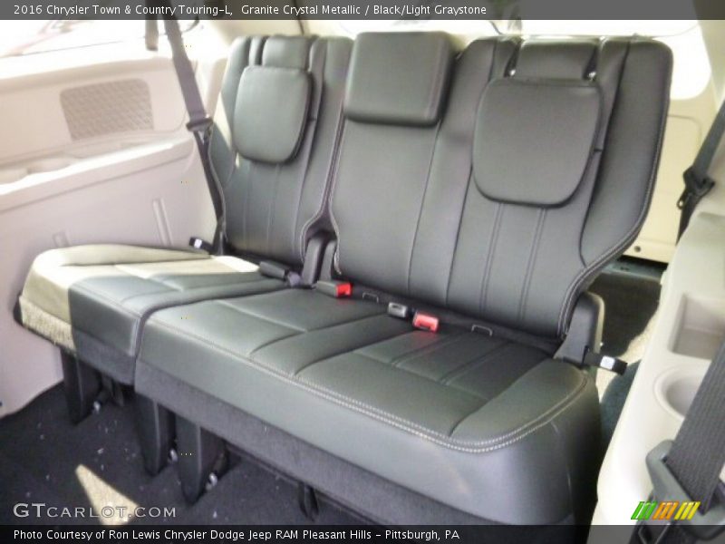 Granite Crystal Metallic / Black/Light Graystone 2016 Chrysler Town & Country Touring-L
