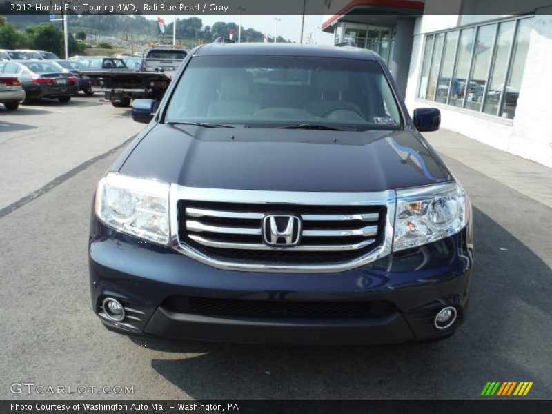 Bali Blue Pearl / Gray 2012 Honda Pilot Touring 4WD